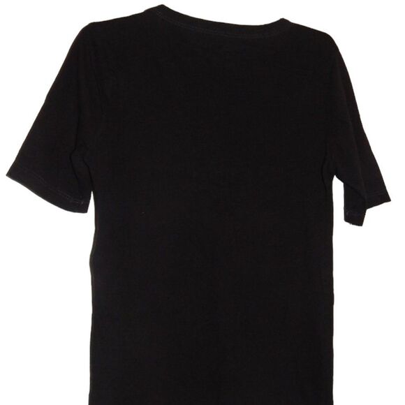 DC COMICS junior's medium 7-9 super girl 4 ever 100% cotton black vintage shirt - Picture 7 of 8